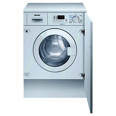 Siemens WK14D321GB iQ300 Integrated Washer Dryer, 7kg Wash/4kg Dry Load, A Energy Rating, 1400rpm Spin Siemens WK14D321GB iQ300 Integrated Washer Dryer, 7kg Wash/4kg Dry Load, A Energy Rating, 1400rpm Spin